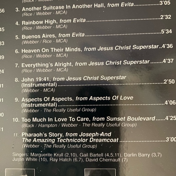 NEW sealed The Best of Andrew Lloyd Webber 4 CD Box Set - Picture 6 of 8